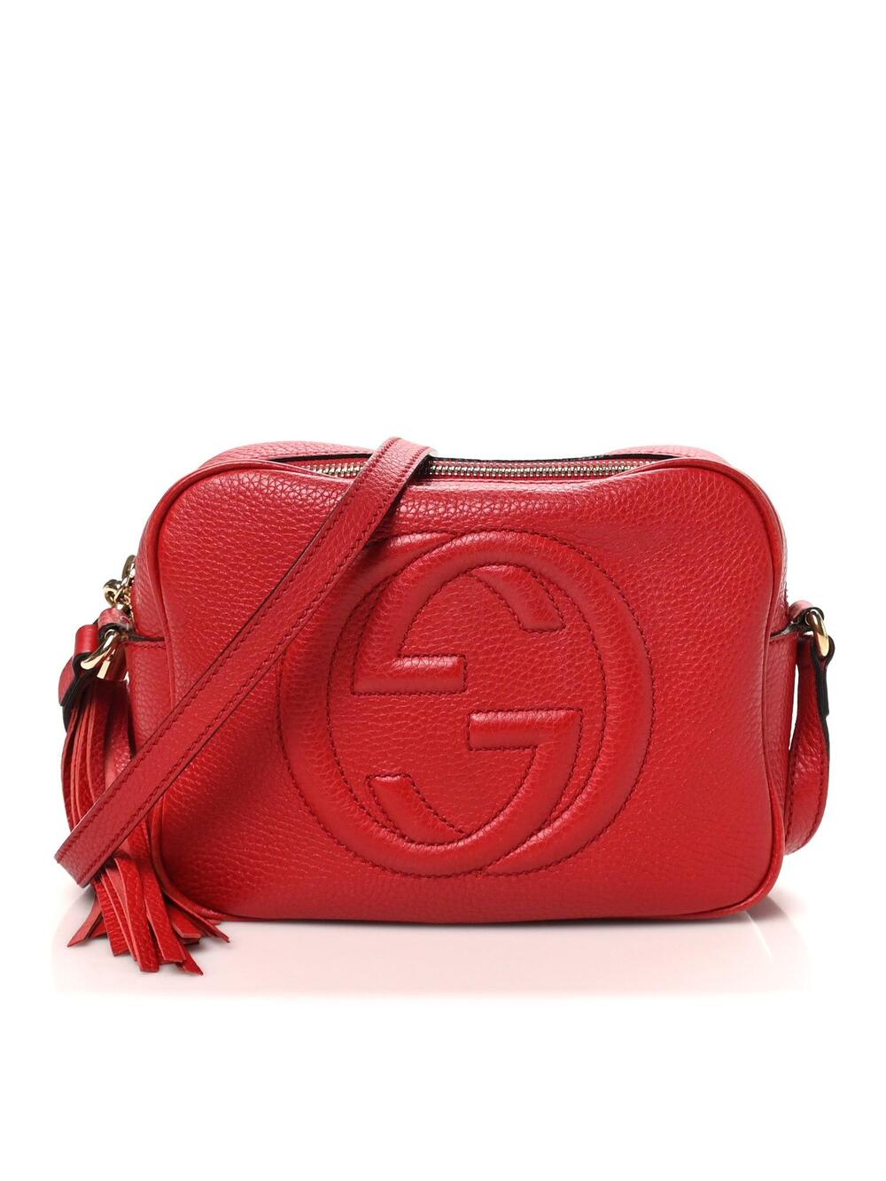Gucci Pebbled Calfskin Small Soho Disco #372542G89B